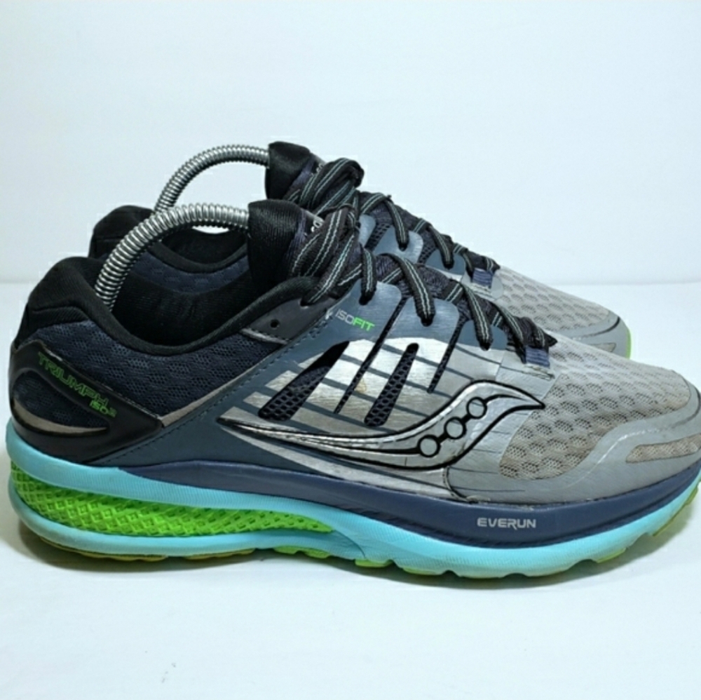 Saucony Womens Triumph ISO 2 Running Shoes Sneakers